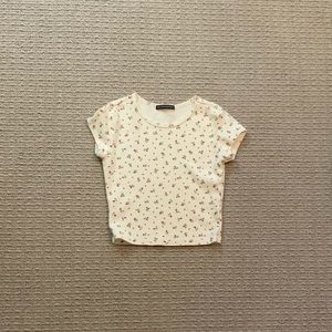 Brandy Melville Rose Crop Top